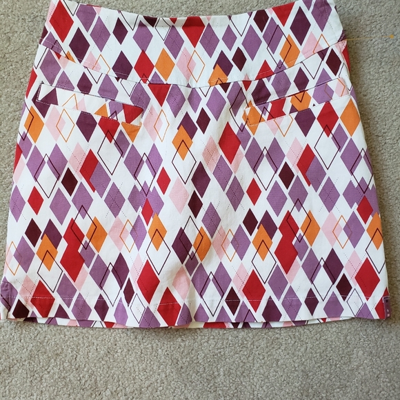 Multi color summer skort - Picture 1 of 4